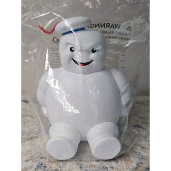 AMC Movies Ghostbusters Frozen Empire Stay Puft Marshmallow Man Sipper Cup - Picture 1 of 2